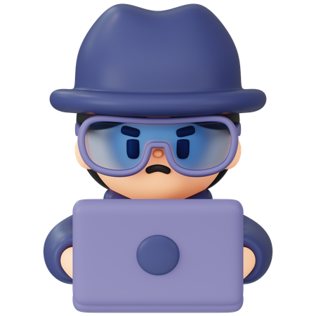 Tech Detective  3D Icon