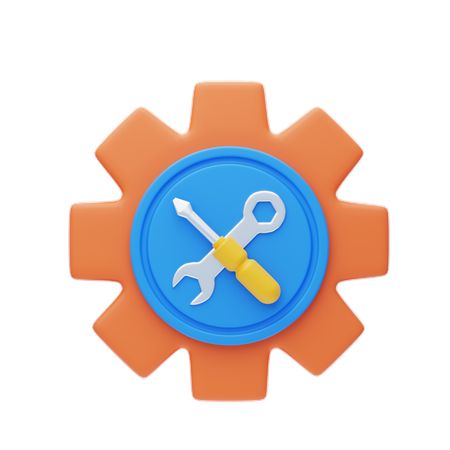 Tech Service  3D Icon