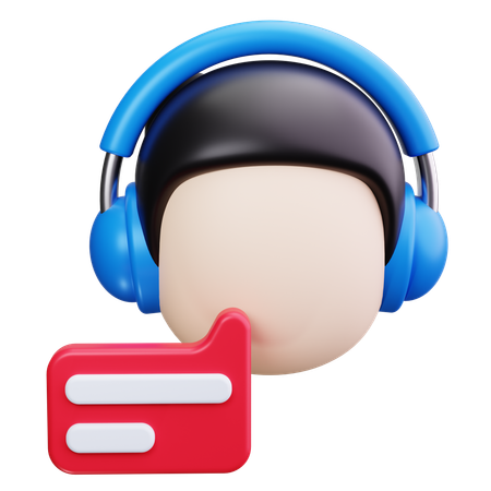 Tech Support  3D Icon