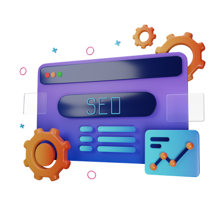 Technical Seo  3D Icon