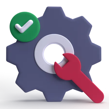 Technical Service  3D Icon