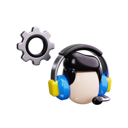 Technical Support  3D Icon