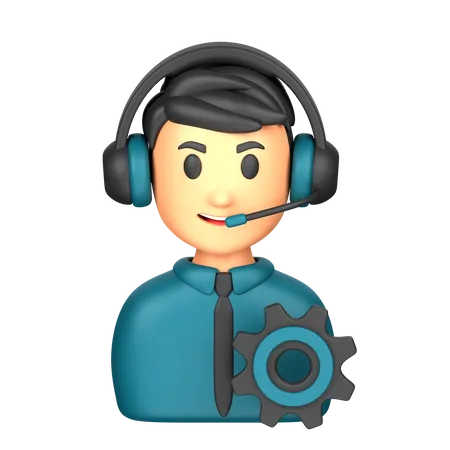 Technical Support  3D Icon