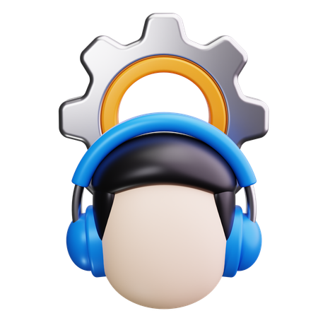 Technical Support  3D Icon