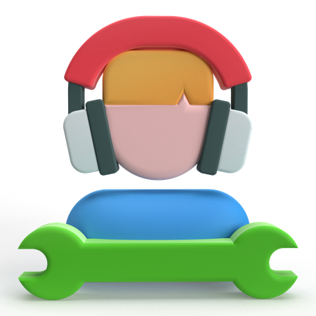 Technical Support  3D Icon