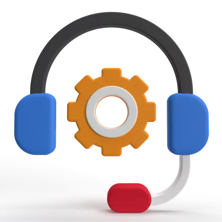 Technical Support  3D Icon