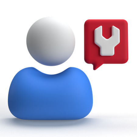 기술자  3D Icon