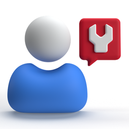 Technician  3D Icon