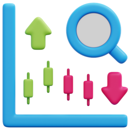 Technische Analyse  3D Icon