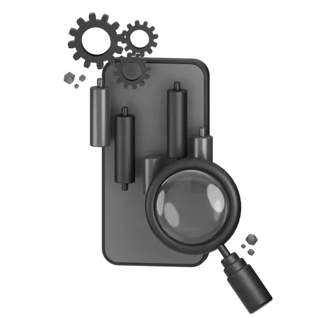 Technische Analyse  3D Icon