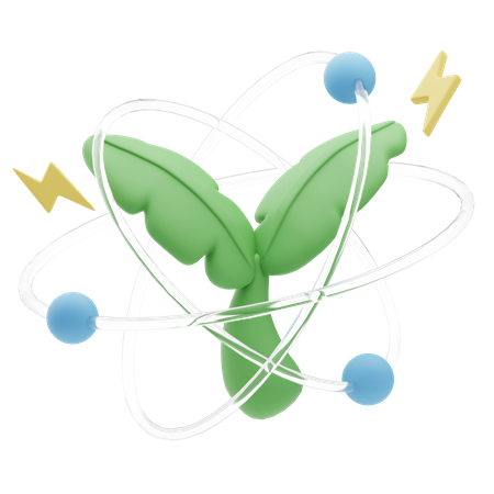 Technologie verte  3D Icon