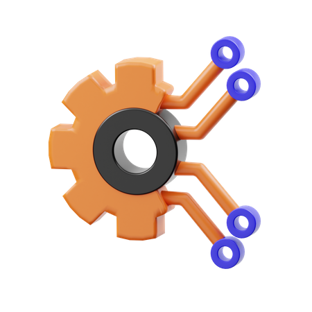 Technology  3D Icon