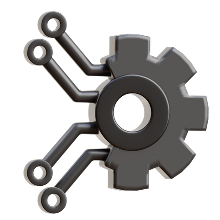 Technology  3D Icon