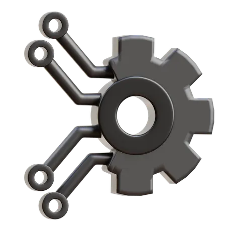 Technology  3D Icon