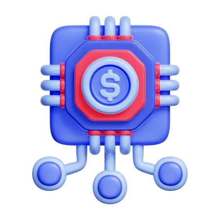 Technology  3D Icon