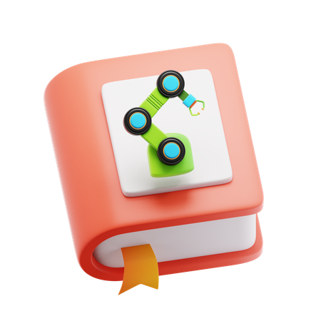 Technology book  3D Icon