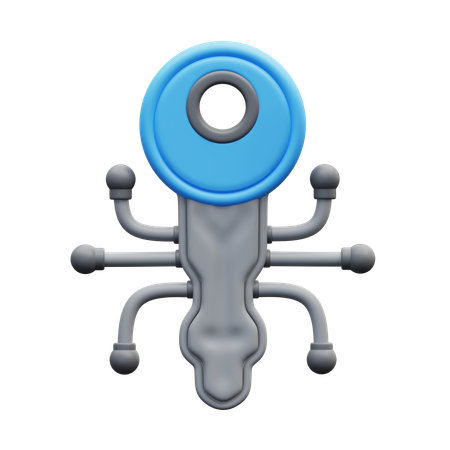 Llave ia  3D Icon