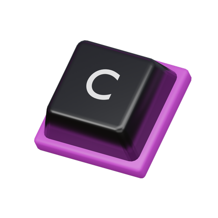 Tecla c  3D Icon