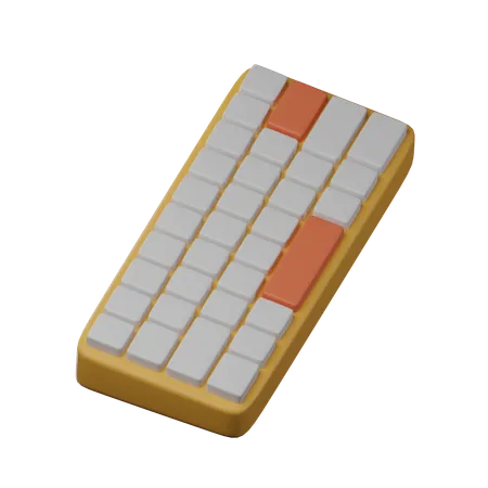 Teclado  3D Icon