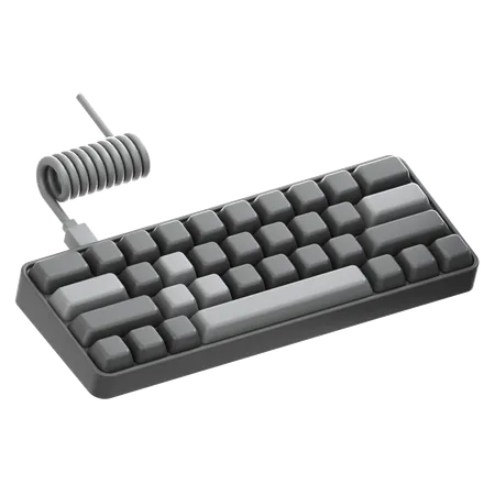 Teclado  3D Icon