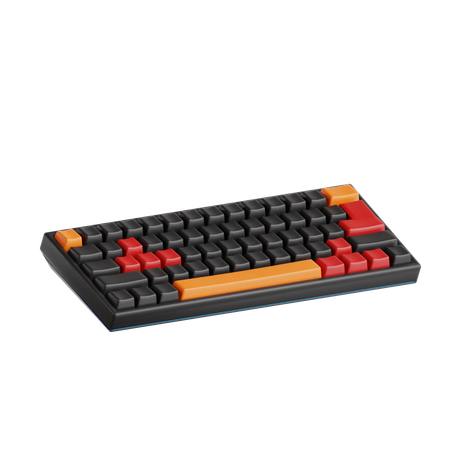 Teclado  3D Icon