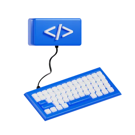 Teclado  3D Icon