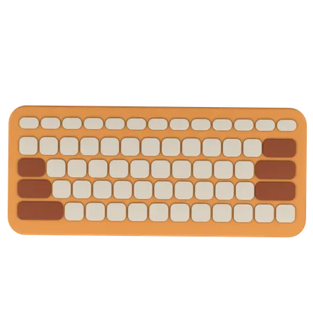 Teclado  3D Icon