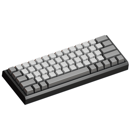 Teclado  3D Icon