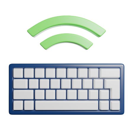 Teclado  3D Icon