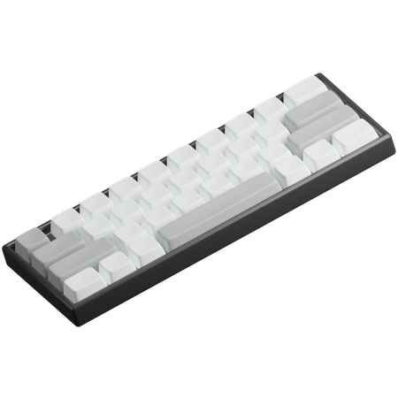 Teclado  3D Icon