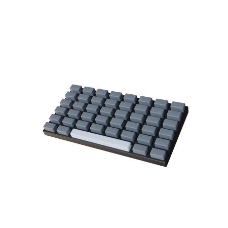 Teclado  3D Icon