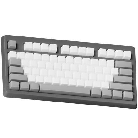 Teclado  3D Icon