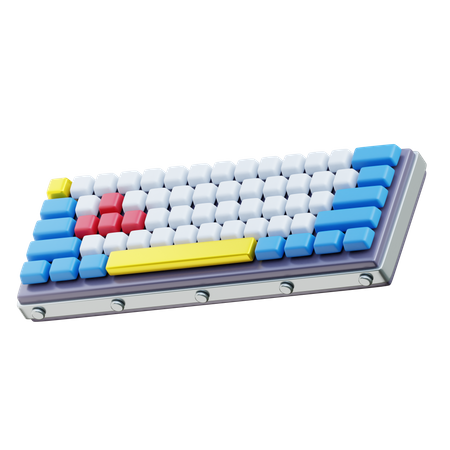 Teclado  3D Icon