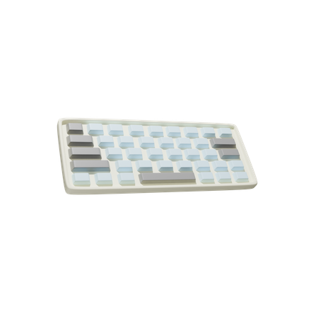 Teclado  3D Icon