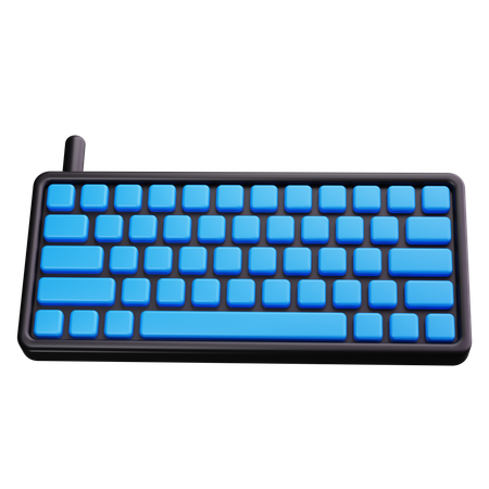 Teclado  3D Icon