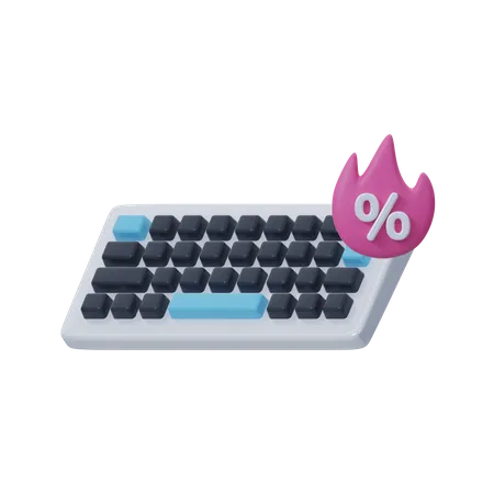 Venta caliente del teclado de computadora  3D Icon