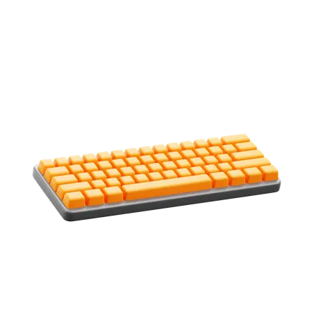 Teclado mecánico  3D Icon