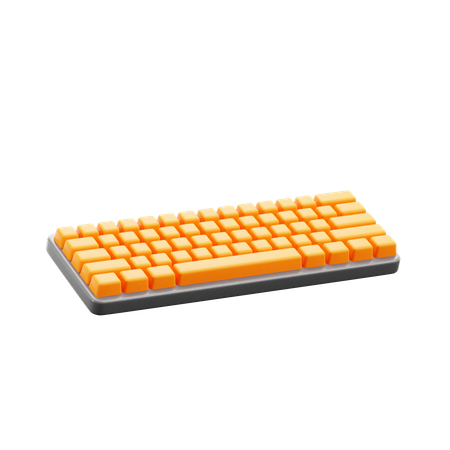 Teclado mecánico  3D Icon