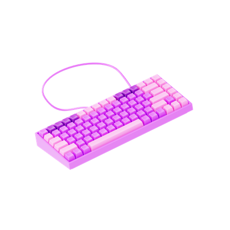 Teclado mecânico  3D Icon