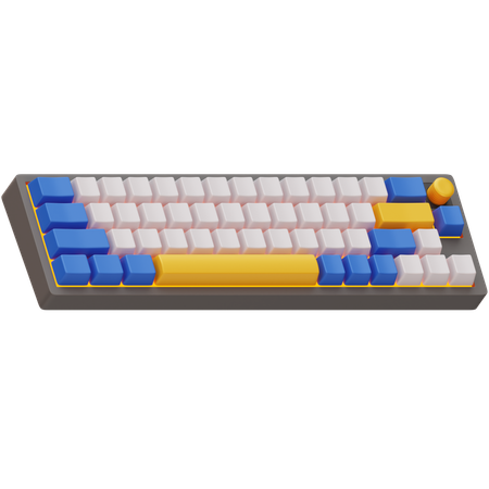 Teclado mecánico 40 por ciento  3D Icon