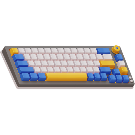 Teclado mecánico 65 por ciento  3D Icon