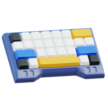 Teclado para jogos  3D Icon