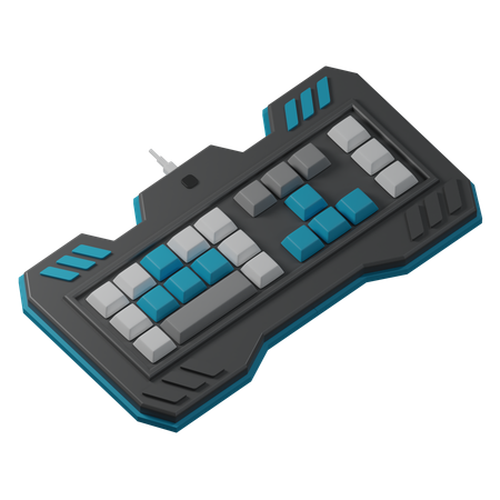 Teclado para jogos  3D Icon