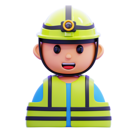 Técnico  3D Icon