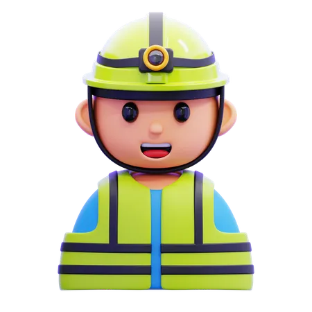 Técnico  3D Icon