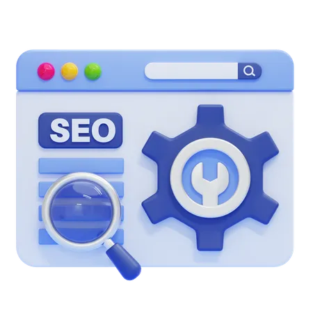 SEO tecnico  3D Icon