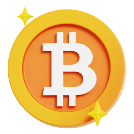 Tecnología Bitcoin  3D Icon