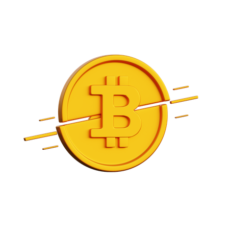 Tecnología Bitcoin  3D Icon