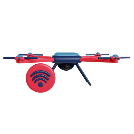 Tecnologia de drones inteligentes  3D Icon