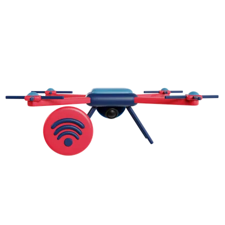 Tecnología de drones inteligentes  3D Icon